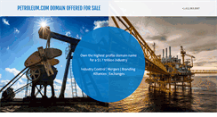 Desktop Screenshot of petroleum.com