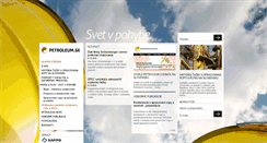 Desktop Screenshot of petroleum.sk
